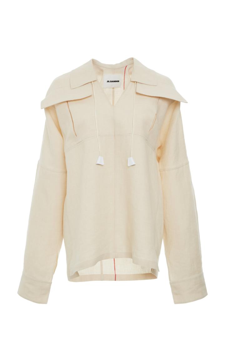 Jil Sander Maylin Pocketed Linen Shirt