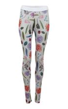 Moda Operandi Baum Und Pferdgarten Jazzlyn Mesh Print Leggings Size: S