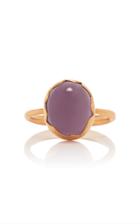 Annette Ferdinandsen Lavendar Chalcedony Egg Ring