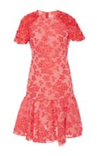 Giambattista Valli Floral Embroidered Mini Dress