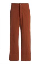 Moda Operandi Bode Brown Canvas Trousers