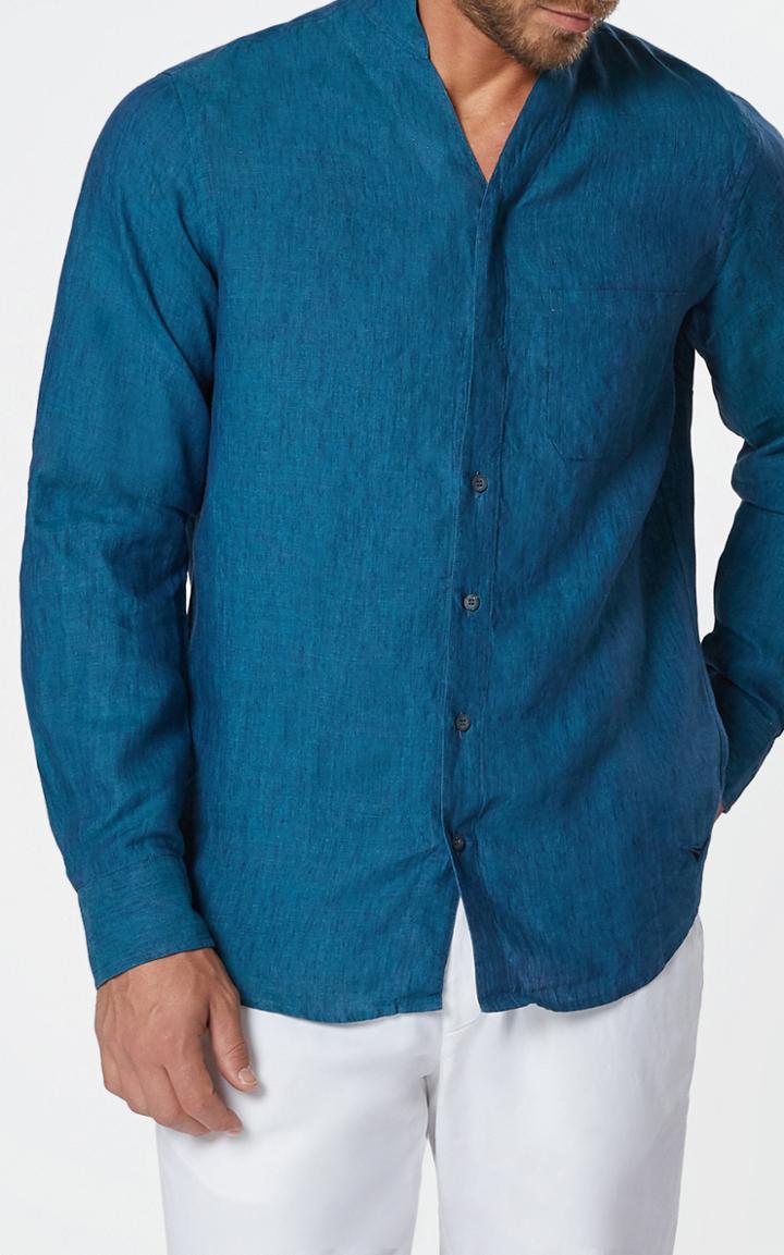 Sease Linen Ellen's Neck Shirt