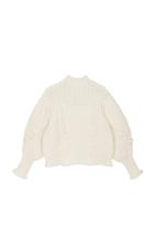 Moda Operandi Sayaka Davis Balloon-sleeve Cable-knit Sweater
