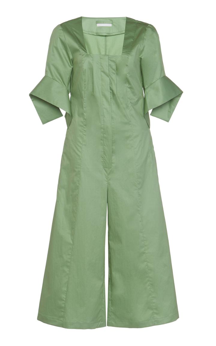 Moda Operandi White Story Talia Cotton Jumpsuit