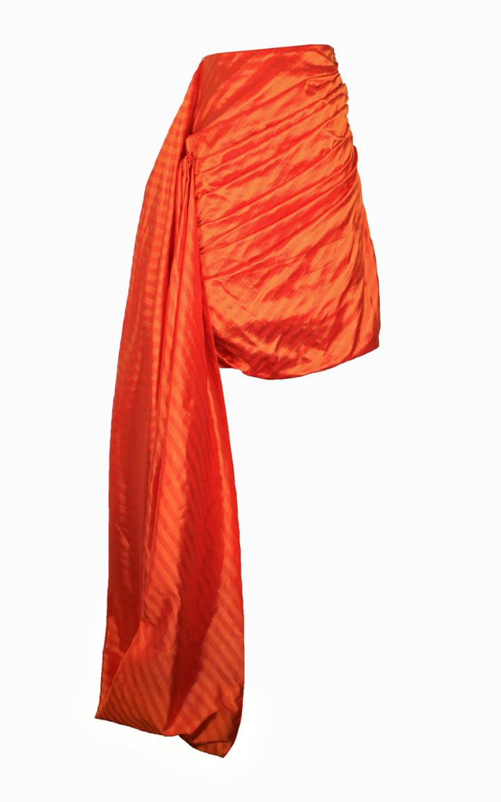 Roopa Ahni Jacquard Mini Skirt