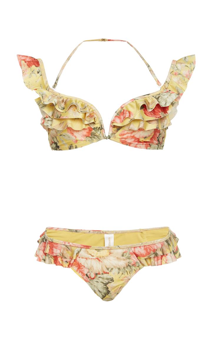 Zimmermann Melody Floral Bikini Set