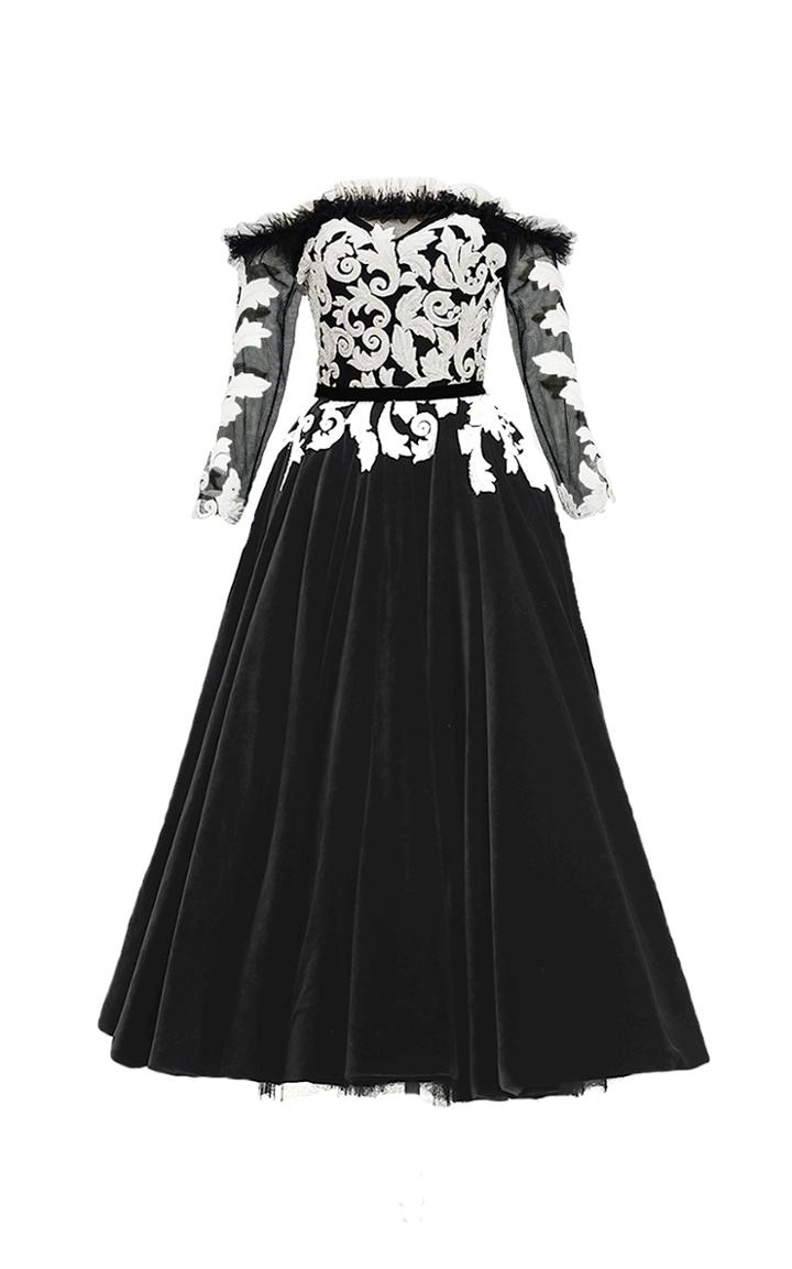 Mark Bumgarner Caroline Midi Gown