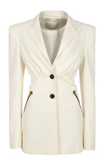 Moda Operandi Ych Cutout Buttoned Blazer Size: 36