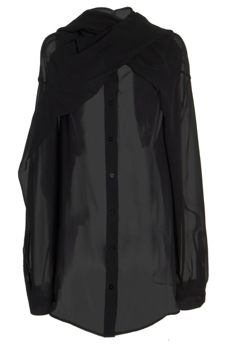 Moda Operandi Y/project Wrap Scarf Blouse