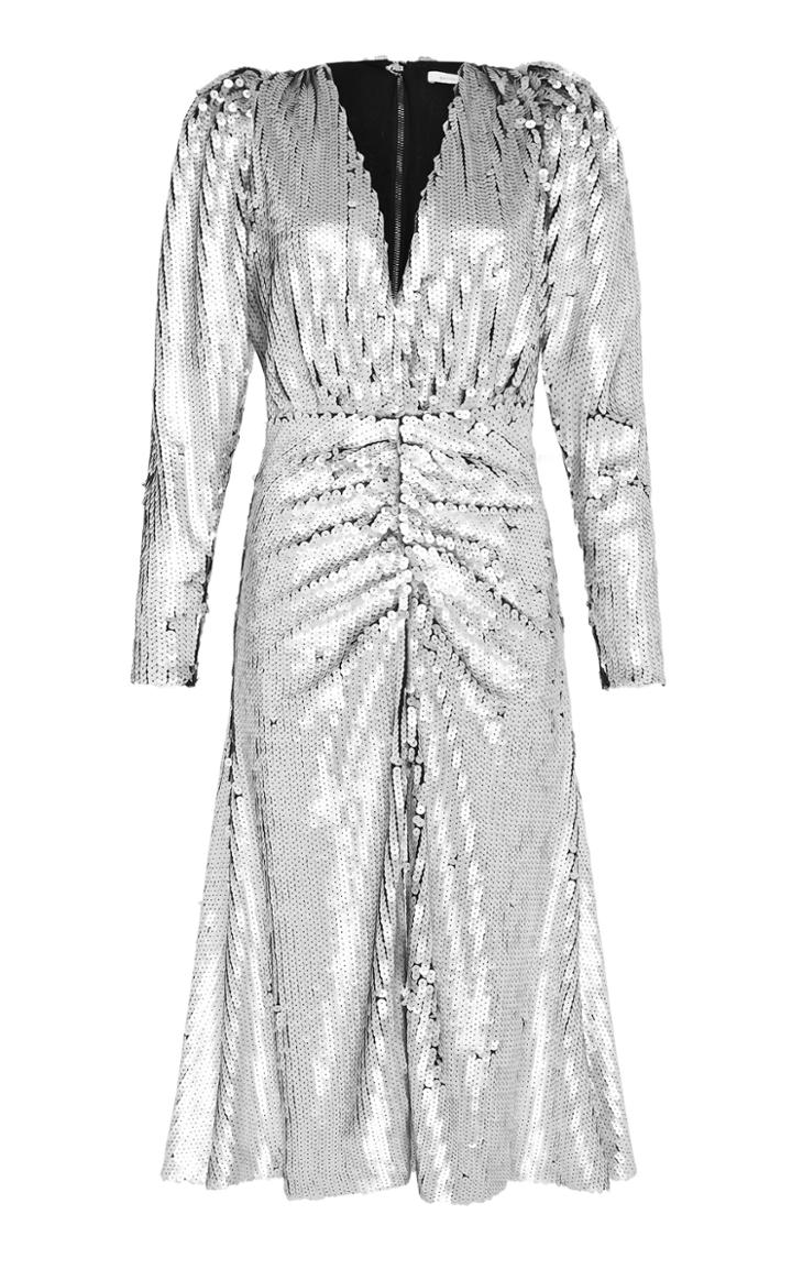 Moda Operandi Rachel Gilbert Leopold Sequined Midi Dress Size: 0