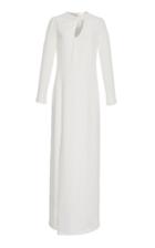 Adam Lippes Silk Crepe Knot Gown