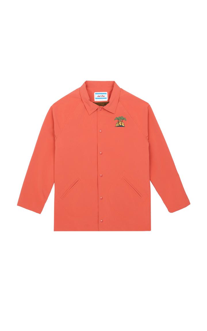 Just Don Reversible Cotton-blend Coach's Jacket