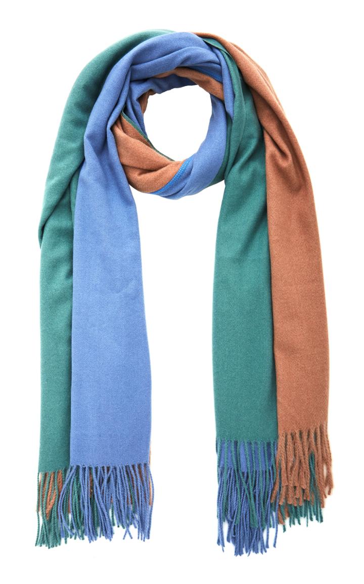Donni. Trio Multi-colored Cashmere-blend Scarf