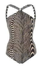 Lenny Niemeyer Zebra-print One Piece Swimsuit