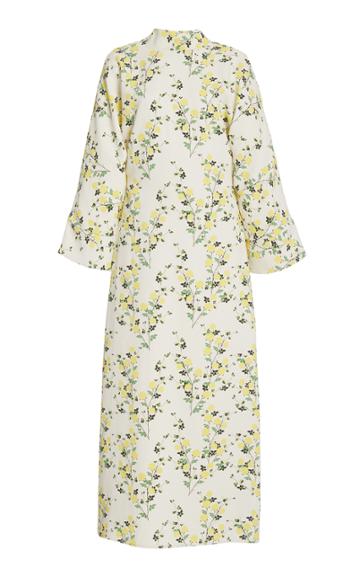 Bernadette Antwerp Miranda Floral Crepe Midi Dress