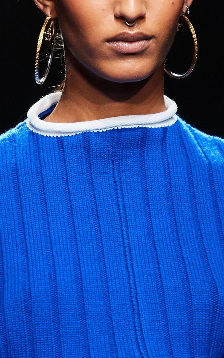 Moda Operandi Versace Gold-tone Hoop Earrings