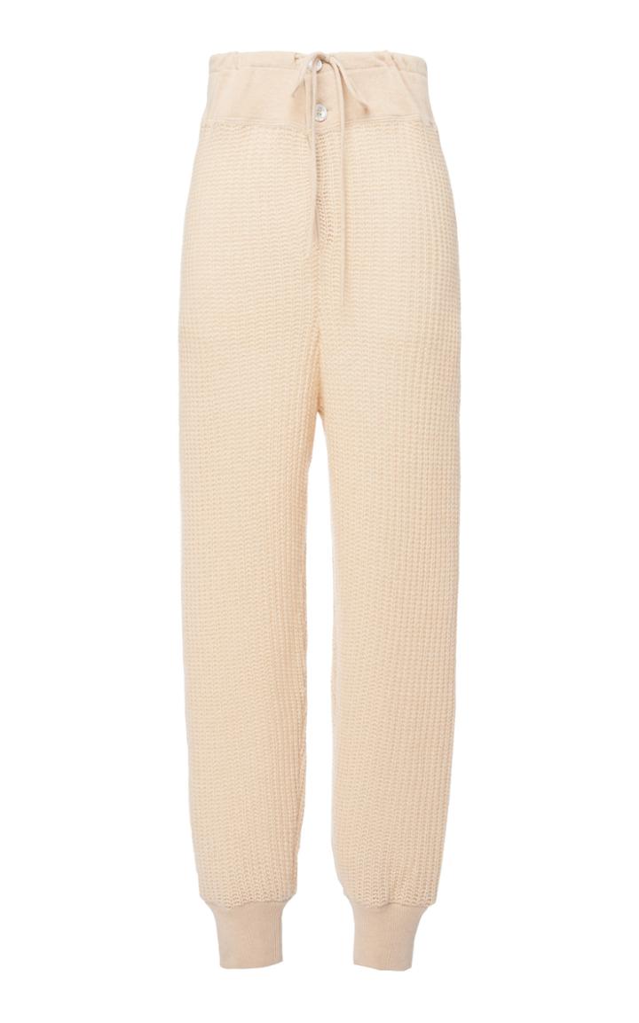 Marni Cuffed Cashmere Jogger Pants