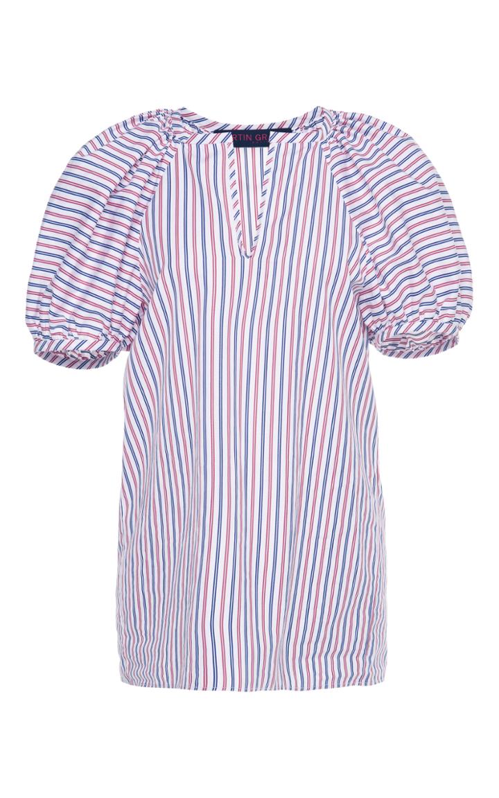 Martin Grant Short Balloon Sleeve Top