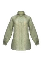Bambah Green Button Up Shirt
