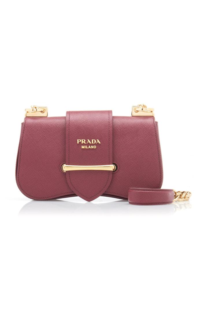 Moda Operandi Prada Saffiano Lux Textured-leather Shoulder Bag