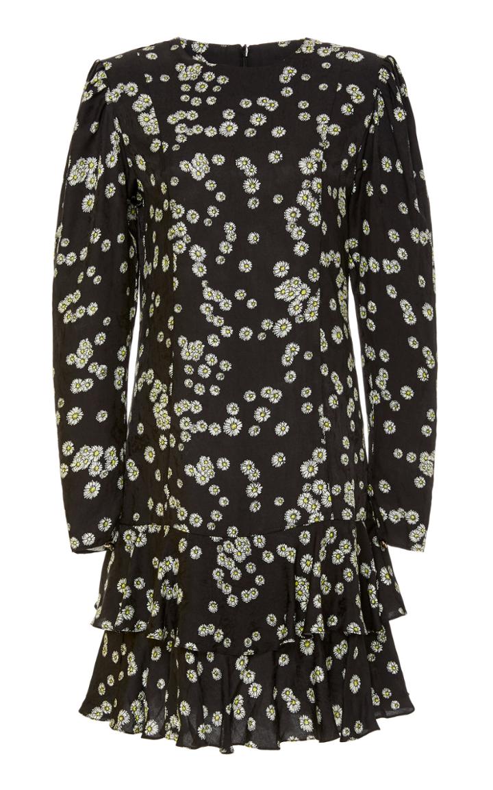 Moda Operandi Brgger Nancy Floral Print Midi Dress Size: Xs