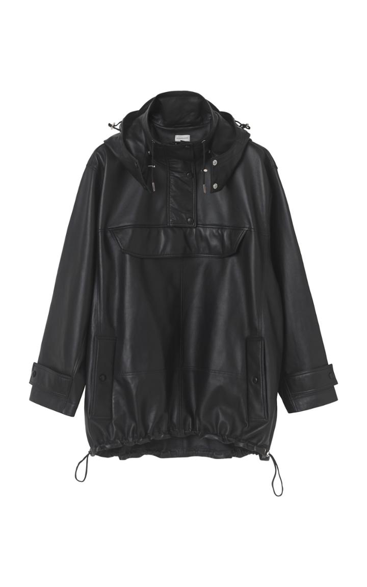 Moda Operandi By Malene Birger Brazoria Leather Parka