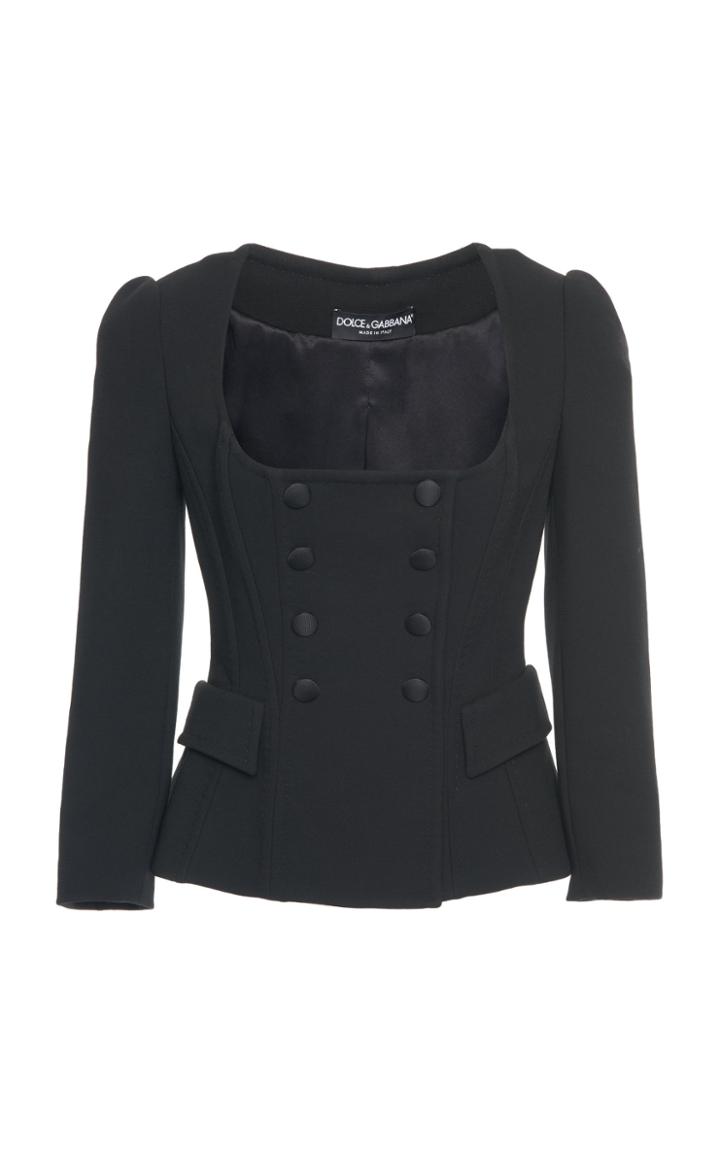 Dolce & Gabbana Double-breasted Wool Blazer