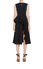 Moda Operandi Off-white C/o Virgil Abloh Tapered Ruffle Midi Dress Size: 40