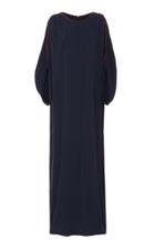 Tory Burch Contrast-stitched Jersey Maxi Dress