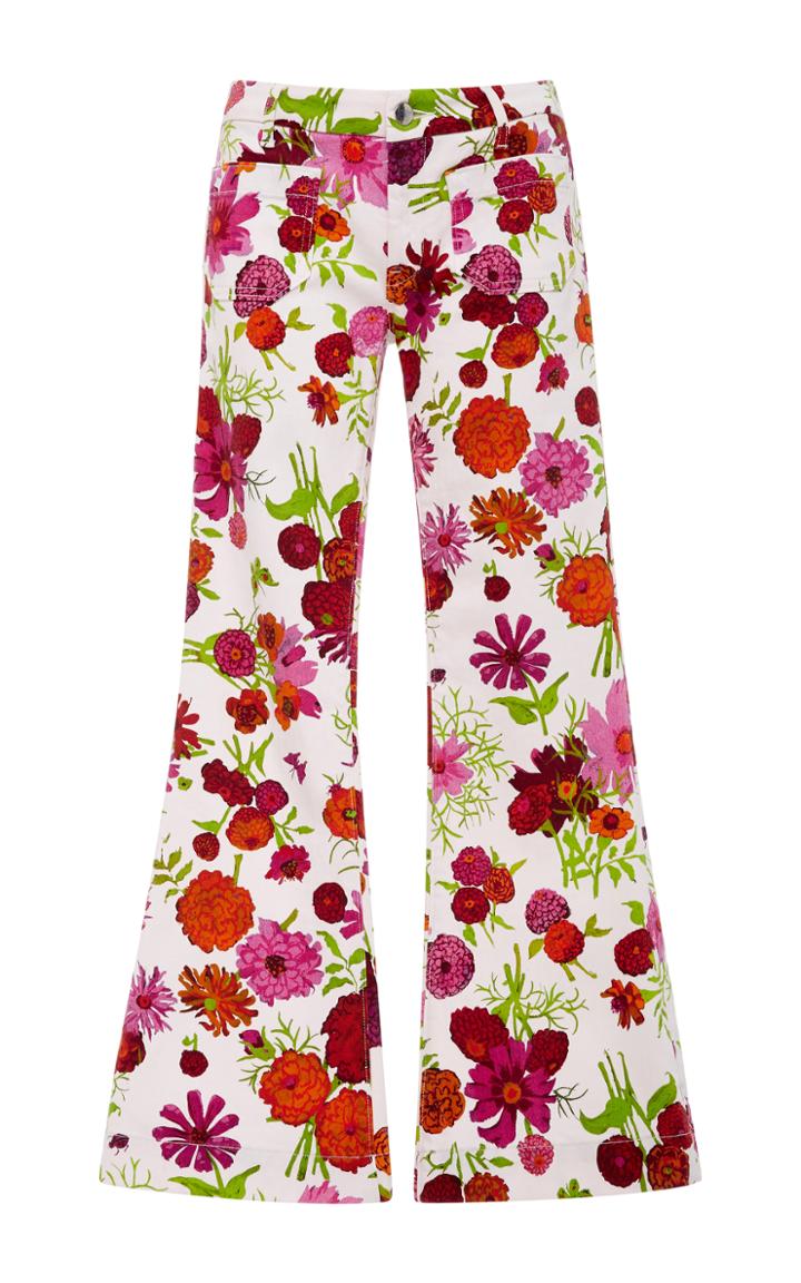 Seafarer Penelope Floral Flare Jeans