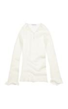 Moda Operandi Acne Studios Organza Long Sleeves Top