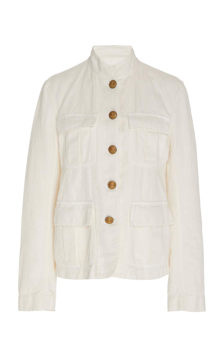 Moda Operandi Nili Lotan Cambre Cotton-blend Jacket Size: Xs
