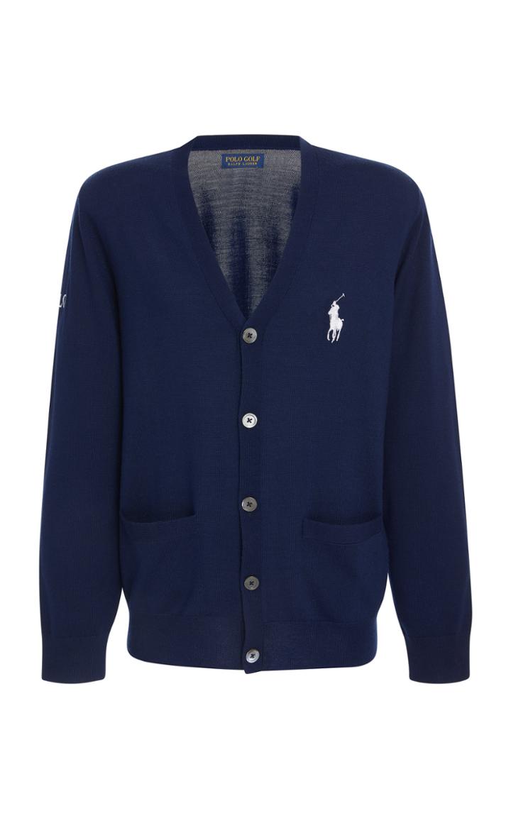 Polo Golf Merino V Neck Cardigan