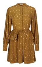 Stine Goya Lenita Ruffled Hip Dress