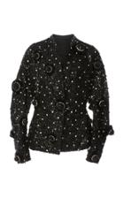 Christopher Kane 3d Flower Sequin Jacket