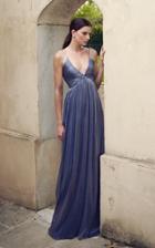 Moda Operandi Costarellos Nissa Button-detailed Pleated Lurex Georgette Gown