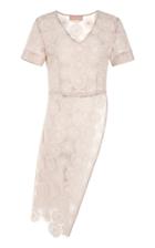 Ruban Ivory Lace And Silk Top