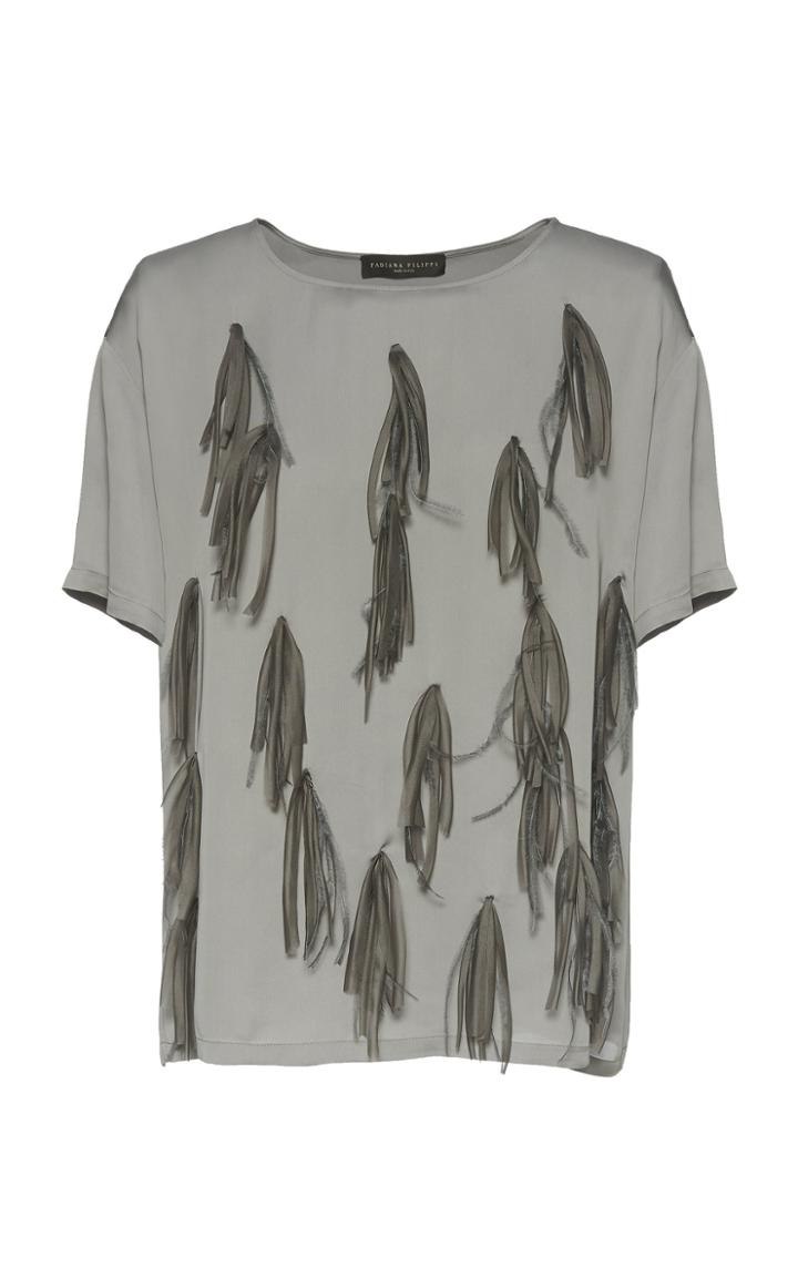 Fabiana Filippi Tassel Detail Blouse