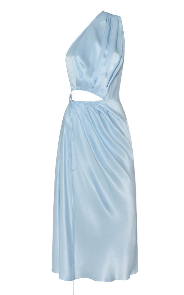 Moda Operandi Matriel Slashed Satin Dress