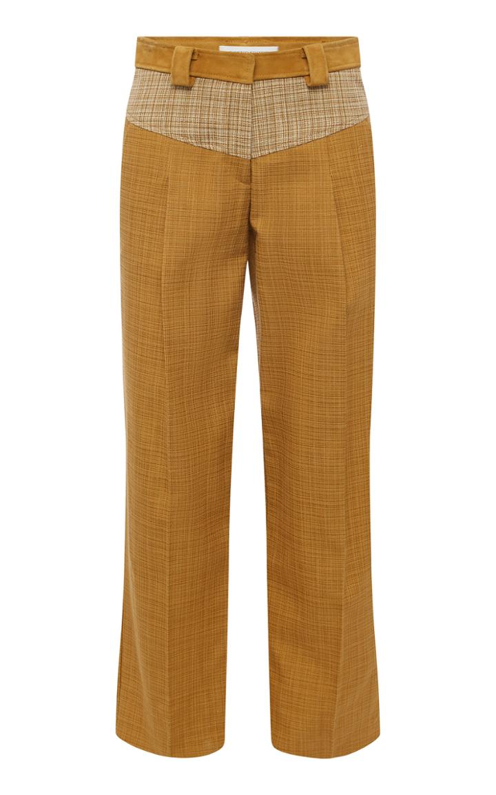 Moda Operandi Christopher Esber Maverick Paneled Tweed Culotte Pants
