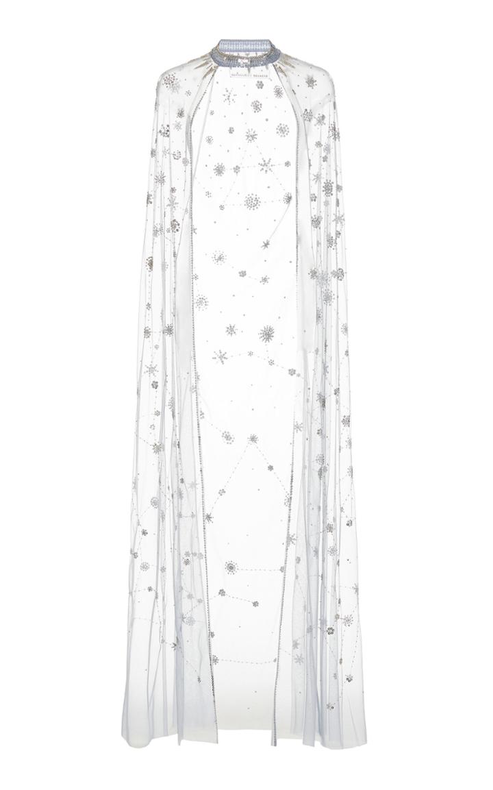 Moda Operandi Cucculelli Shaheen Constellation Watered Blue Cape