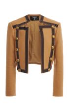 Moda Operandi Balmain Two-tone Gabardine Jacket