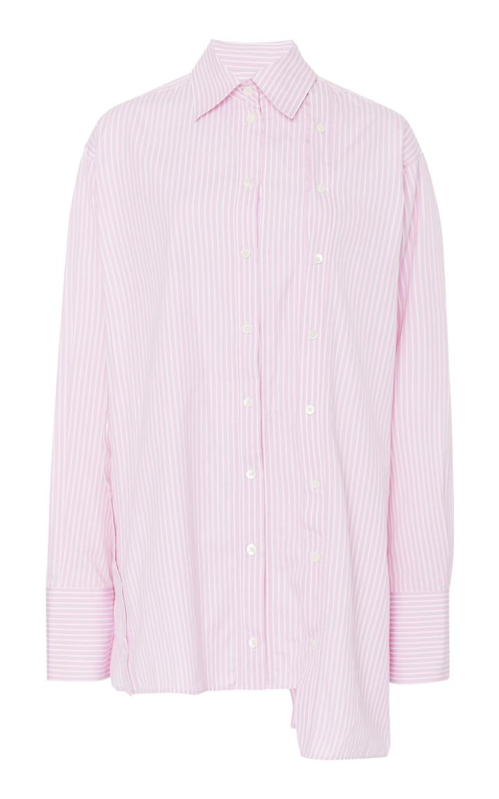 Rokh Slash Oversized Button-up Shirt