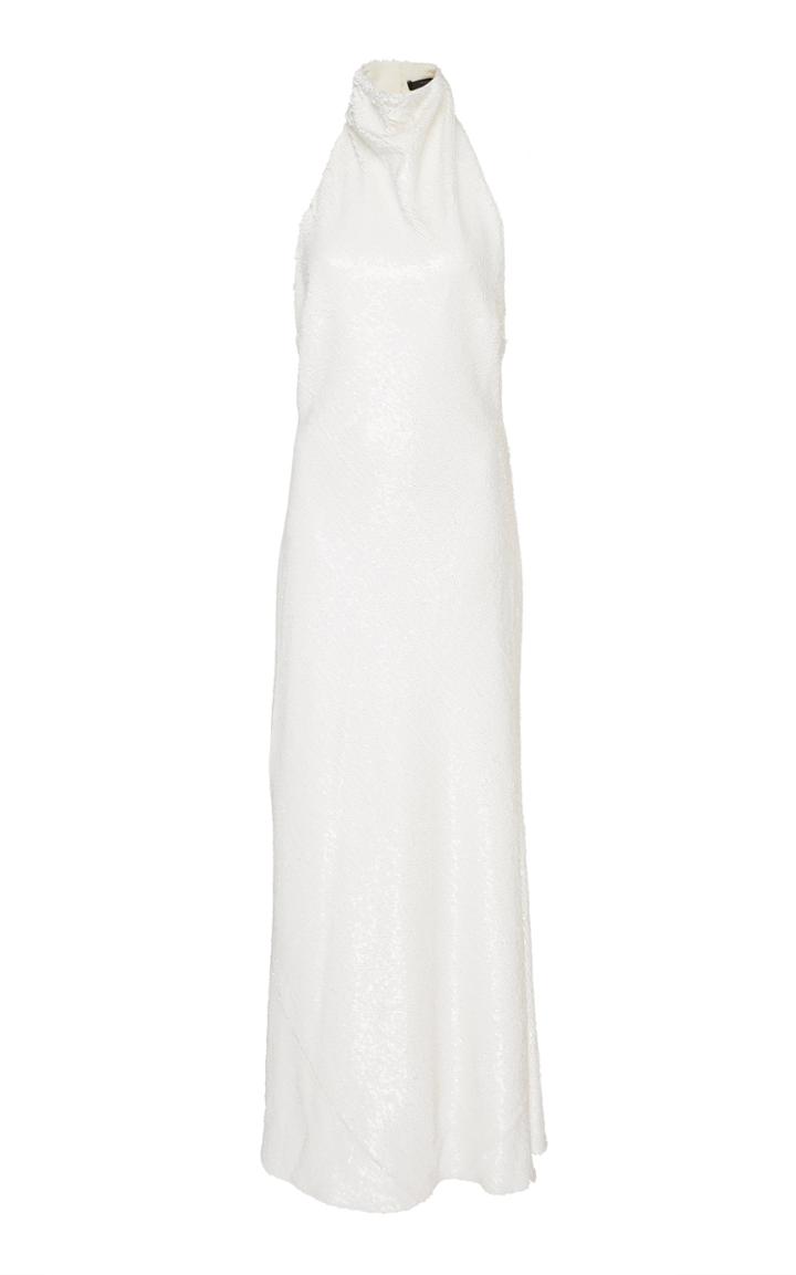Ellery Formalism Halterneck Maxi Dress