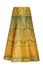 Moda Operandi Johanna Ortiz Itinerary Of Dreams Silk-blend Skirt