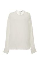 Moda Operandi Ann Demeulemeester Jersey Button-detailed Shirt