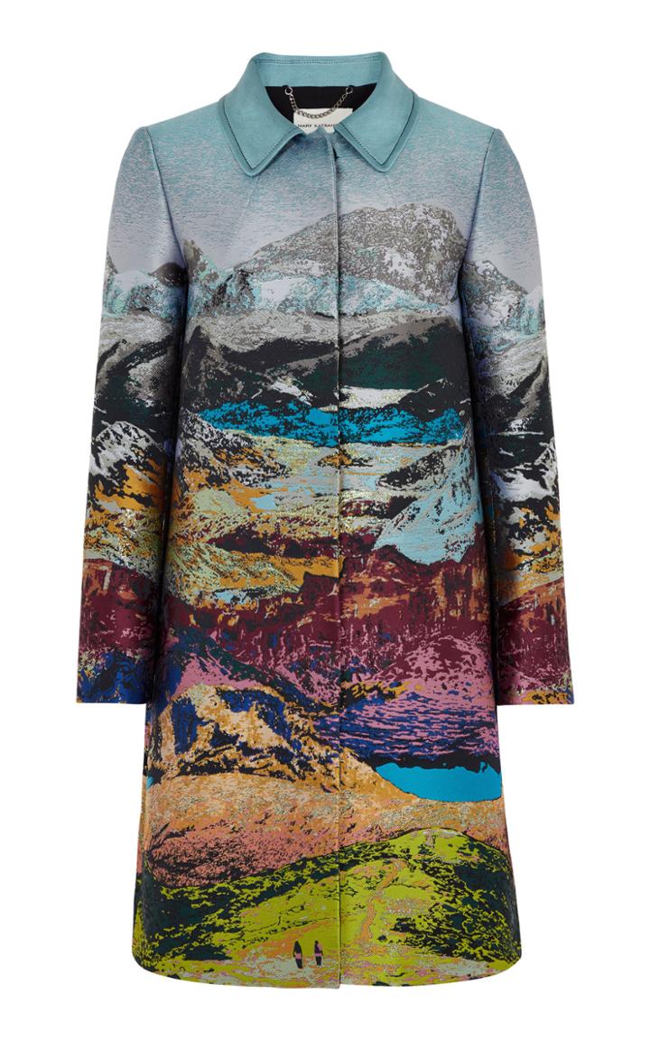 Mary Katrantzou Stephania Landscape Coat