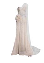 Mark Bumgarner Sarah Beaded Tulle Gown