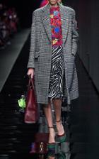 Moda Operandi Versace Printed Jersey Blouse