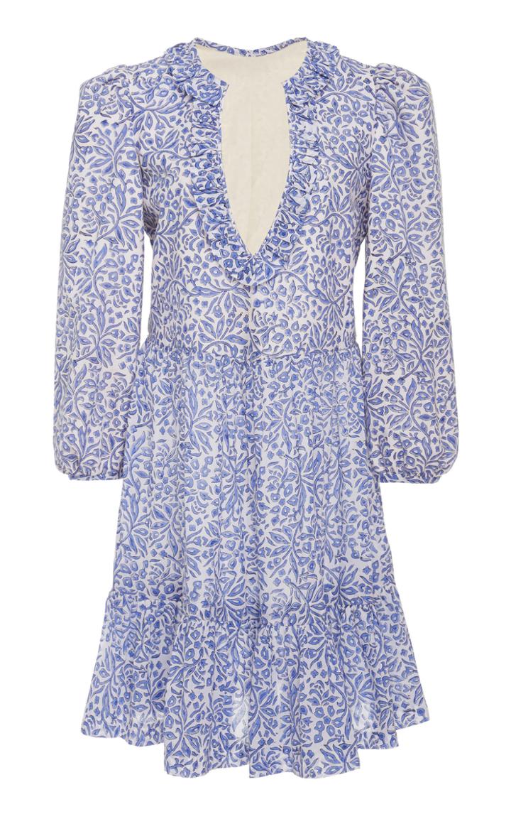 Alix Of Bohemia Lorelei Printed Cotton-chiffon Dress